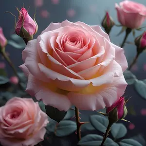 Eternal Rose Candle – Fresh Cut Red Roses | Arcane Flame Candle Co