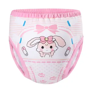 Littleforbig Soft Cotton Underwear Comfortable Washable Reusable Adult Training Pants - Baby Usagi
