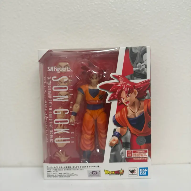 Dragon Ball Super Super Saiyan God Son Goku Instilled with the Light of Righteous Hearts S.H.Figuarts Action Figure