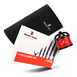 2 Bundles -  Masterswiss Kitchen Basic Black Carbon Set - 2 Bundles