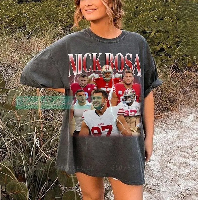 Vintage Nick Bosa Football Shirt, Vintage Nick Bosa shirt shirt, San Francisco shirt, Sweatshirt, Hoodie