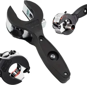 Ratchet-Type Pipe Cutter, One-Hand Fast Pipe Cutting Tool for Copper, Pvc, Aluminum, Steel Pipes, Lightweight Handheld Design for Plumbing, Diy Projects, Workshop, Home Decoration