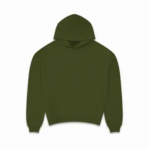 600 GSM 'Olive' Core Hoodie