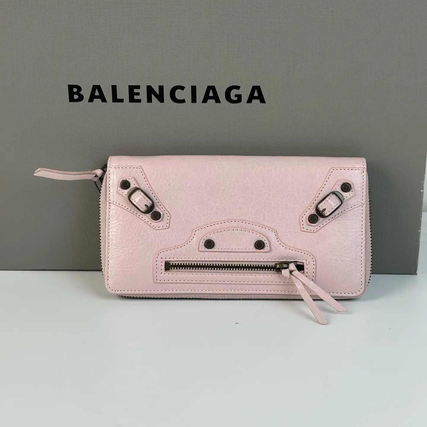 Pre-owned Balenciaga Pink POUCH CC0214
