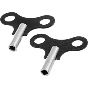 Antique Clock Repair Kit, 2 Packs Winding Key for Wall Clocks, Alarm Clocks and Wind Chain Repair (4.5mm & 0.177 Inch Hole)