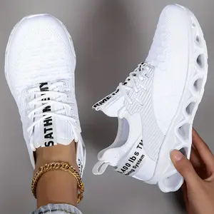 Breathable WomeN'S Sneakers - Lightweight Non-Slip Sport Shoes For Running, Walking, And