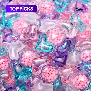 5-In-1 Laundry Beads, 30/50pcs/bag, 60/100/200pcs/tub, Long-Lasting Fragrance, Portable Laundry Detergent Beads for Home & Travel Use, Laundry Detergent Pods #TOP PICKS