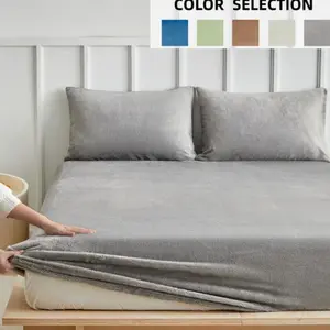 Arctic Fleece Bed Sheet Set, Comfy Bed Sets, Premium Polyester Cotton, Deep Pocket Design, Ultra Soft Luxury, Durable Material, Hotel & Home Use