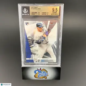 2017 Finest Aaron Judge #2 Rookie BGS 9.5
