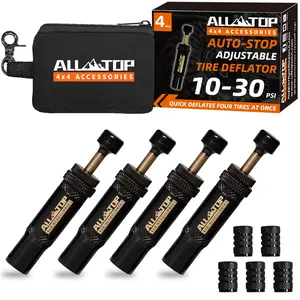 Adjustable Auto-Stop Air-Down Deflator, 10-30 PSI, 4PCS Adjustable Auto-Stop Air-Down Deflator, 10-30 PSI, 4PCS