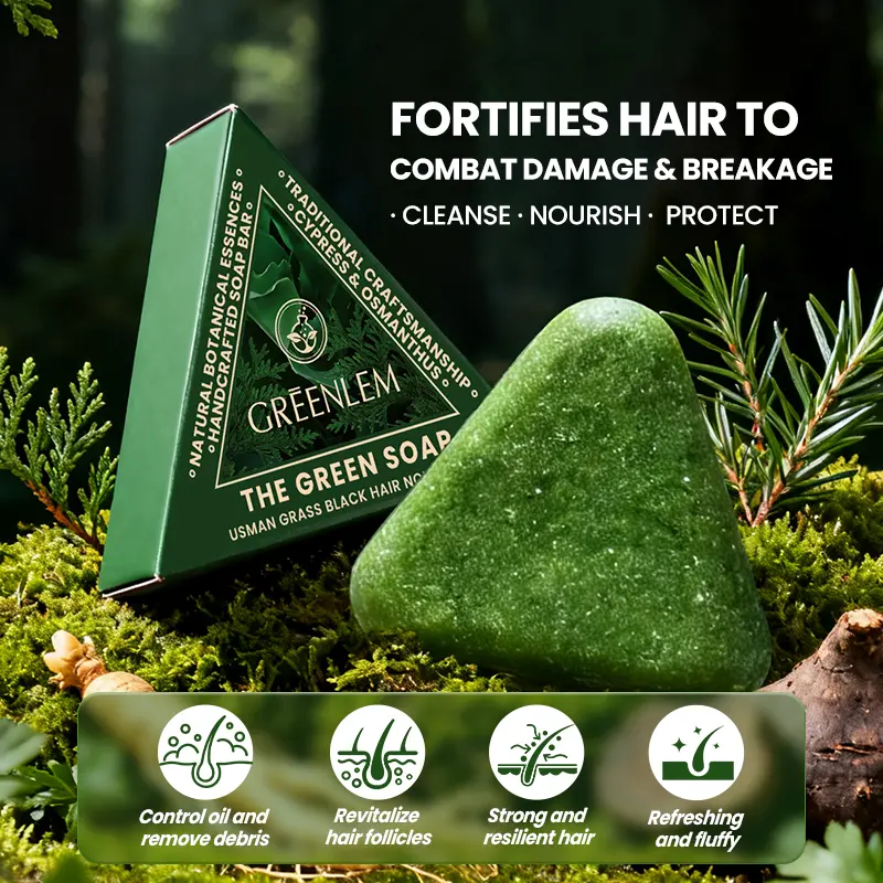 Greenlem Usman Grass Hair Soap