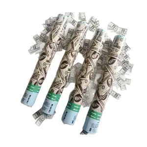 8 Pack Money Confetti Cannons Dollar Bill Confetti Poppers for Party Celebrations