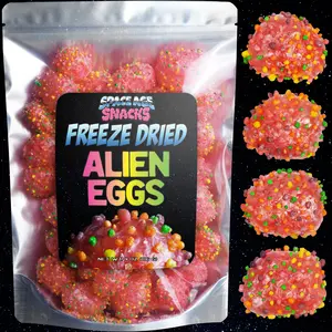 Freeze Dried Alien Eggs - Halloween Candy - Cruncy Alien Eggs