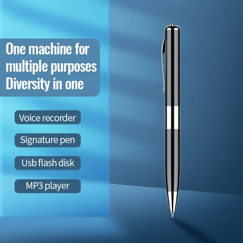 Hidden Voice Recorder Pen - Refillable NO CAMERA + Voice Changer - Voice-Activated Noise Reduction & High Fidelity - Compact Durable for Work & Study #TikTokShopBlackFriday summerwins