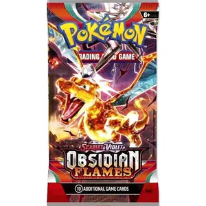 Pokemon Scarlet & Violet Obsidian Flames Booster Pack - Unleash Epic Battles and Collect Rare Cards! Pokémon