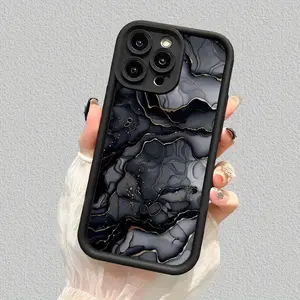 Marble Pattern Phone Case, Soft TPU Cellphone Protective Case, Total Protective Shockproof Mobile Phone Cover for iPhone 11 12 13 14 15 16 Pro Max/Pro/Plus