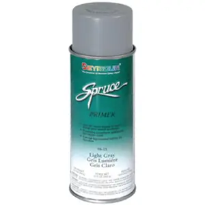 212 MAIN Seymour of Sycamore 98-15 Spruce Spray Primer - Light Gray, Lacquer, Acrylic Paint, Enamel, Adhesion-Boosting, Rust Protection, Finishing Top Coat for Automotive & Motorcycle Paint Care