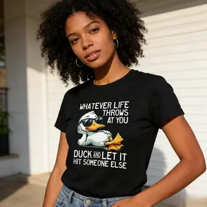 Birthday Gift Idea: Sarcastic Motivational Life Tee for Men and Women