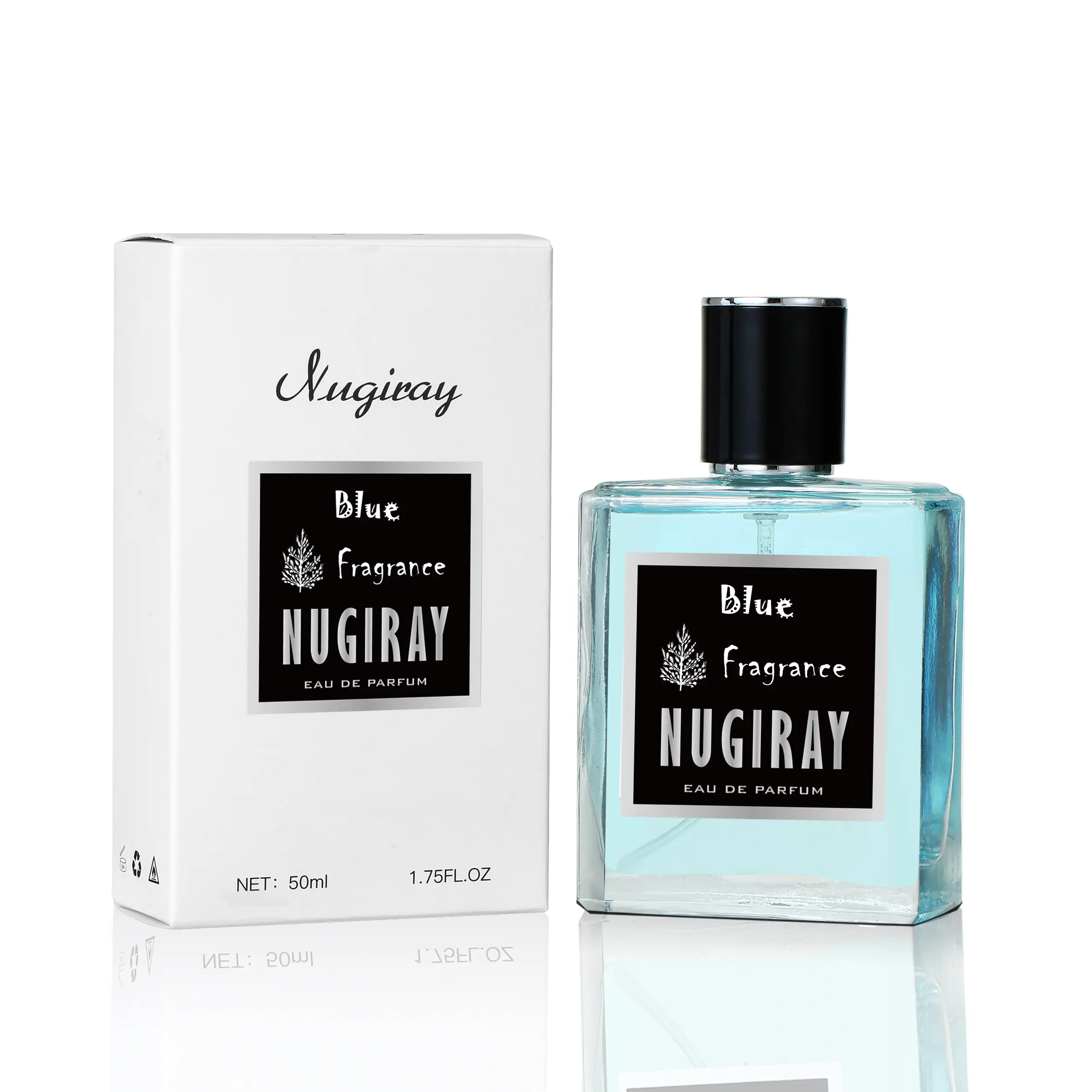 NUGIRAY Eau De Toilette For Men,Long-Lasting Men's Perfume,Masculine Cologne,Fresh Floral Orange Lemon& Woody Fragrances,Nice Gift for Men,1.7 Fl Oz 50ml