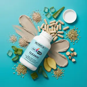 Cleanse Super Vitamins I Binder + Waste Elimination Support I 30-Day Supply I Dietary Supplement