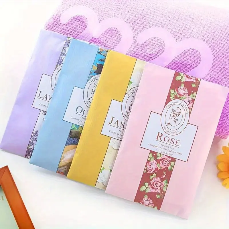 1pc Scented Sachets for Drawers and Closet Air Freshener Sachets with Home Hanger Bags Sach Fragrance Long-Lasting Sachets