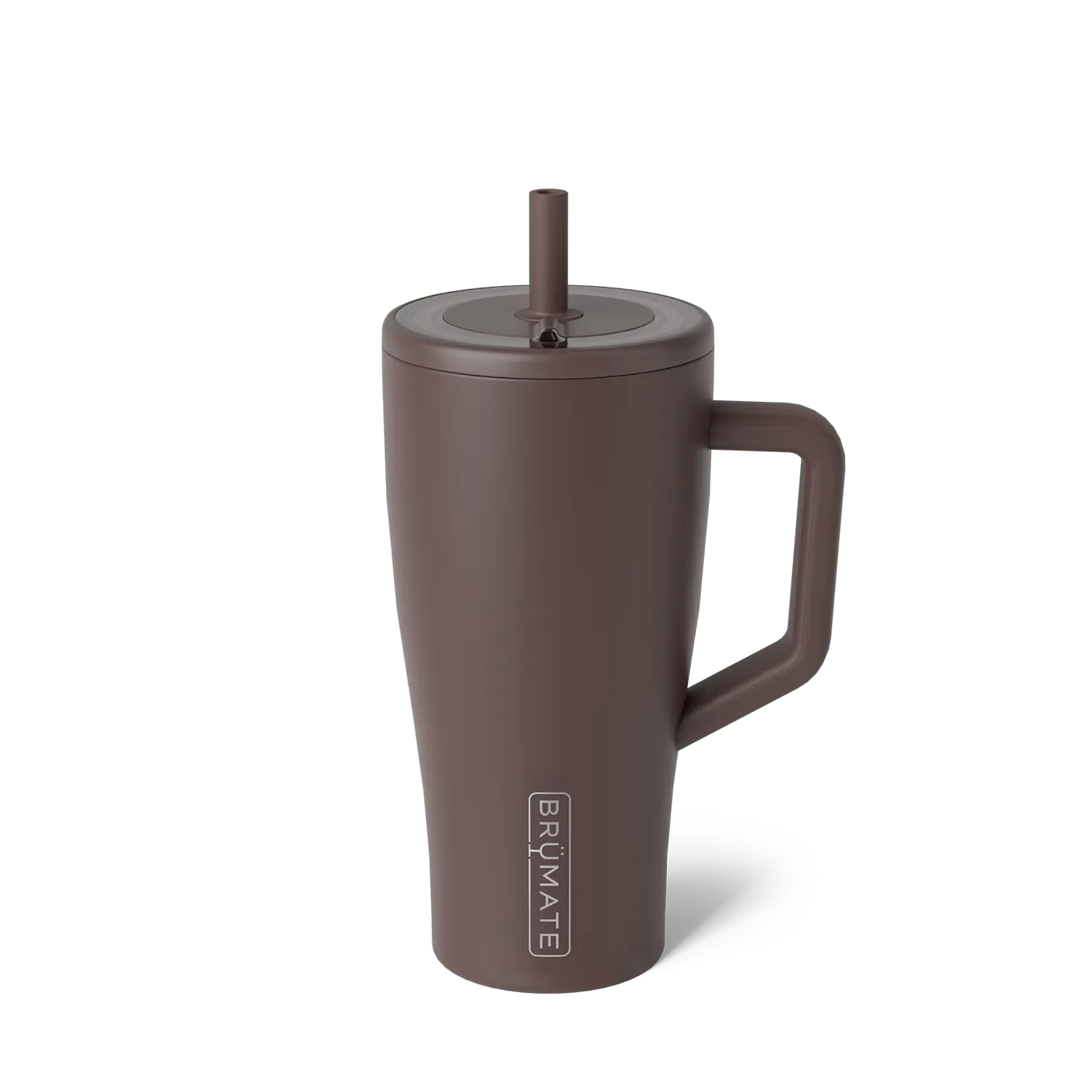 BrüMate Era 30oz Tumbler with Handle and Straw | 100% Leakproof Insulated Tumbler | Keeps Ice 24+ Hours | Cup Holder Friendly Base