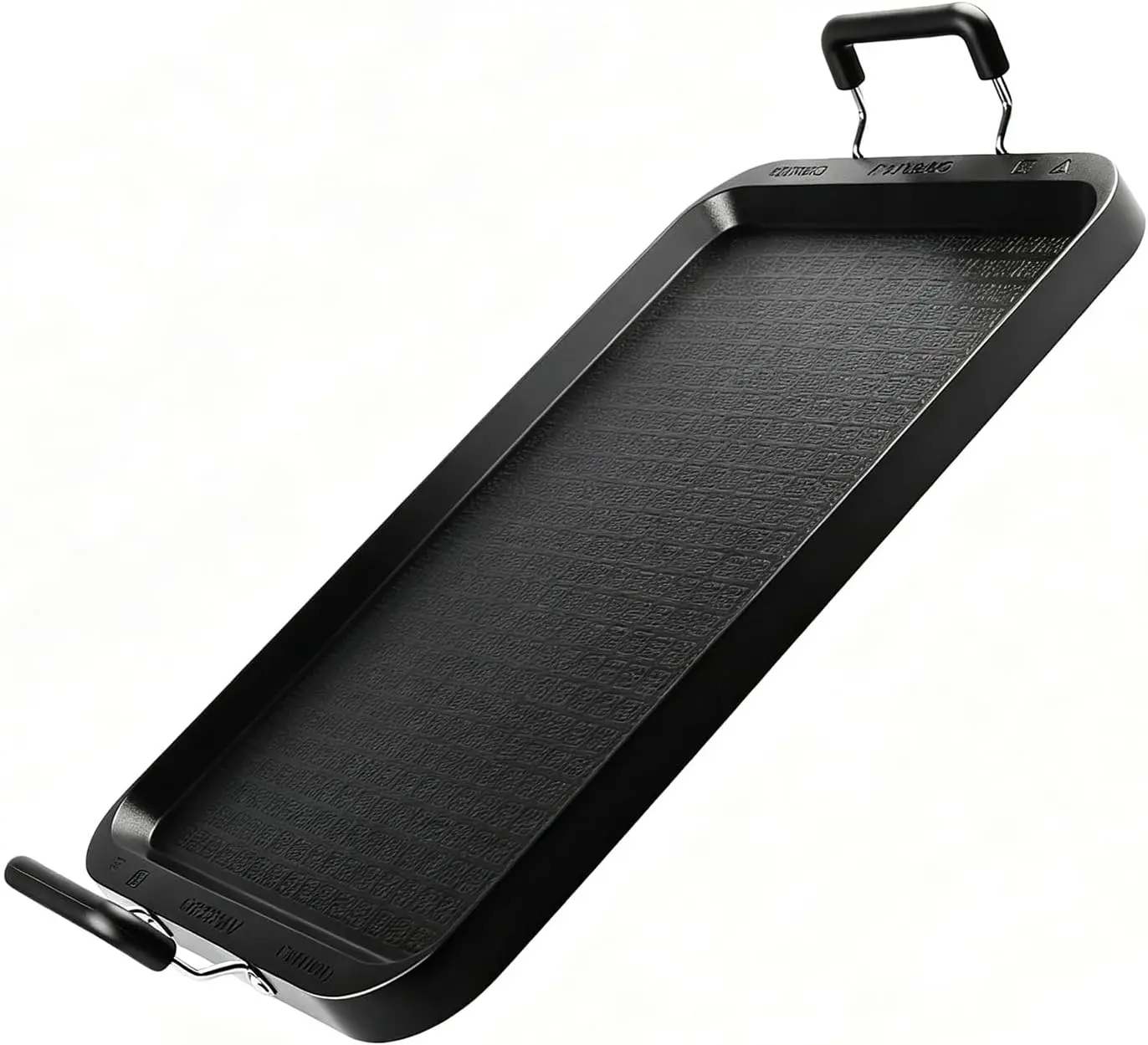 Non-Stick Aluminum Stove Top Flat Griddle, Burner Griddle Pan| Warp-Resistant Griddle Pan for and Gas Stove, Great for Breakfast and Camping Indoor or Size 17" x 10.5"