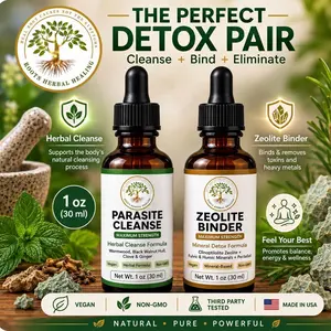 Natural Parasite Cleanse + Zeolite Binder | Maximum Strength Herbal Detox