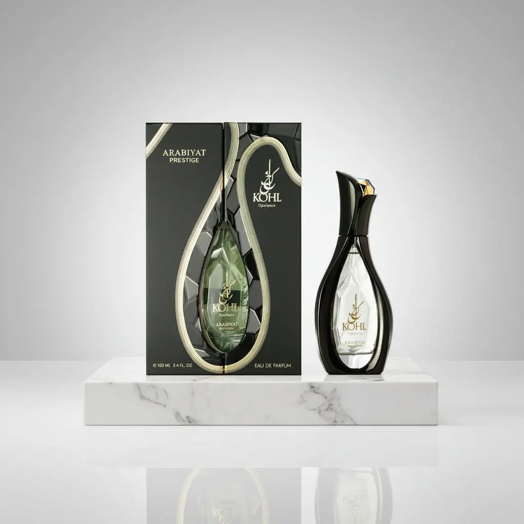 Arabiyat Kohl Opulence Eau de Parfum Spray, Unisex Fragrance with Vanilla, Musk & Spicy Woody Notes, A Signature Arabian Scent for Date Night, 3.4 fl oz, Vanilla Scents, Perfumes For Women, Signature Scent