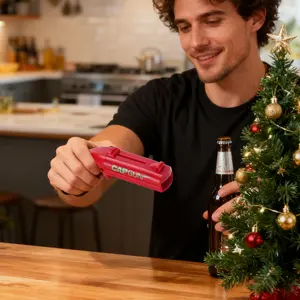 Cap Gun Bottle Opener,  1/2 Counts  Funny Creative Sturdy Beer Opener, Funny Shoots Gun for Bar Utensils Home Bar Accessories Kitchen Home Party Picnic Office Dining Room