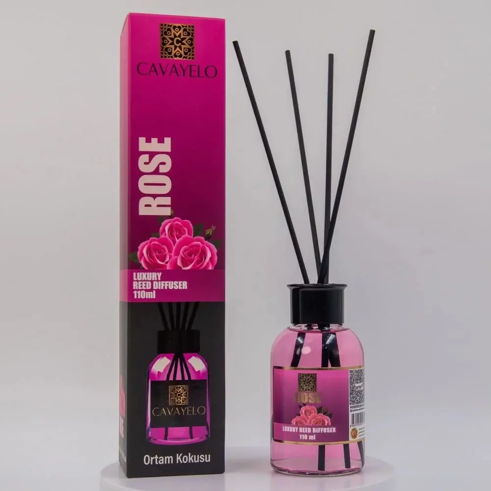 Rose Luxury Reed Diffuser 110 ml - Home Fragrance Rose Luxury Reed Diffuser 110 ml - Home Fragrance