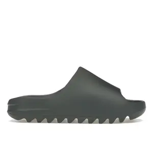 Adidas Yeezy Slide "Slate Marine" - Open Toe Summer Sandals in Plain Slate Marine Color ID2349NICKNAME Authentic & Brand New Indoor Slippers Footwear Water Clogs