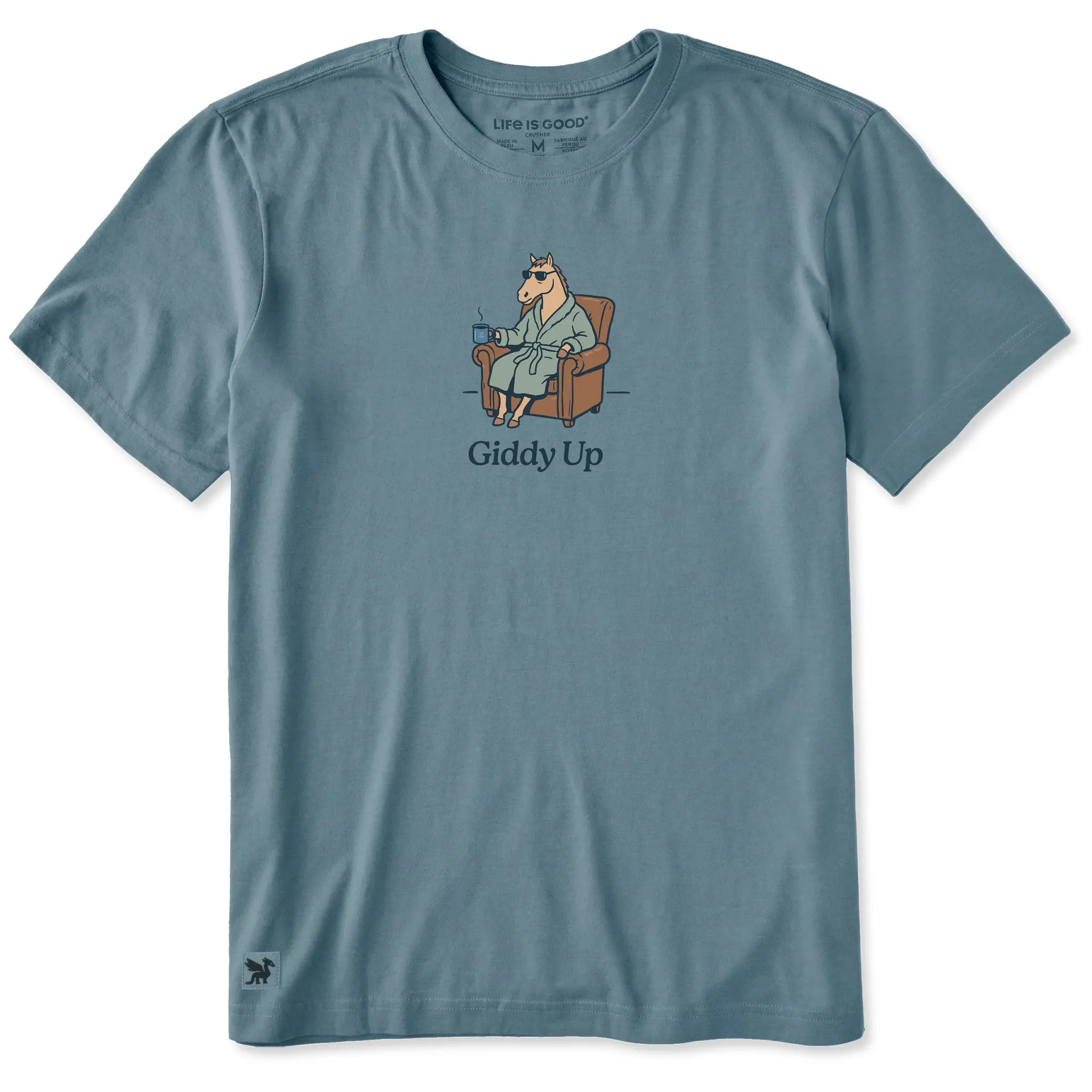 Men's Giddy Up Morning Short Sleeve Crusher Tee