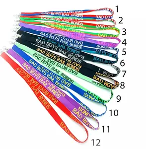 Bad Boys Bail Bonds Keychain - Vibrant Colors & Snap Hook - Personalize Bags & Keys - Fun Playful Design - 12 Color Options