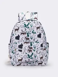 Duck Deer Print With Kids Backpack