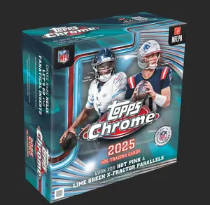 2025 NFL Topps Chrome Football Mega Box