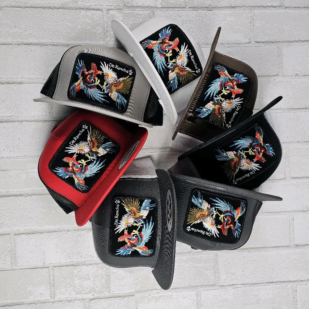 De Rancho Adjustable Hats Gorras de Rancho Lightweight Design 65% Polyester 35% Cotton Adjustable Fit Available in Various Colors