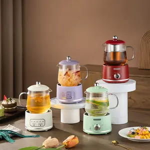 600ml Multi-Function Health Pot Borosilicate Glass with Insulation for Office Use - Perfect for Heating Brewing and Office Convenience tea set kitchen teapot Shape Tea Set Tea Bag Kitchenware Teacup Stainless Stainless