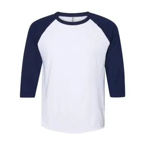 JERZEES Premium Blend Ringspun Three-Quarter Sleeve Raglan Baseball T-Shirt