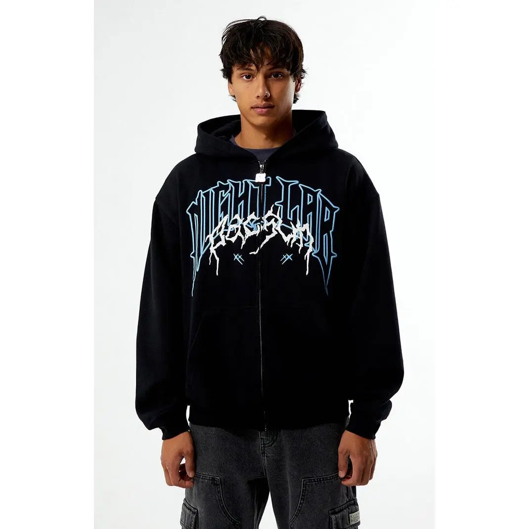 Nightlab Men's Full Zip Hoodie Nightlab Men's Full Zip Hoodie