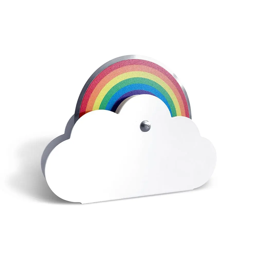 PIE IN THE SKY Rainbow Pizza Cutter PIE IN THE SKY Rainbow Pizza Cutter