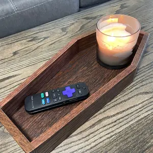 Coffin shaped table organizer