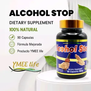 Alcohol Stop 90 cápsulas, Suplemento Dietético ¡Adiós Alcohol!