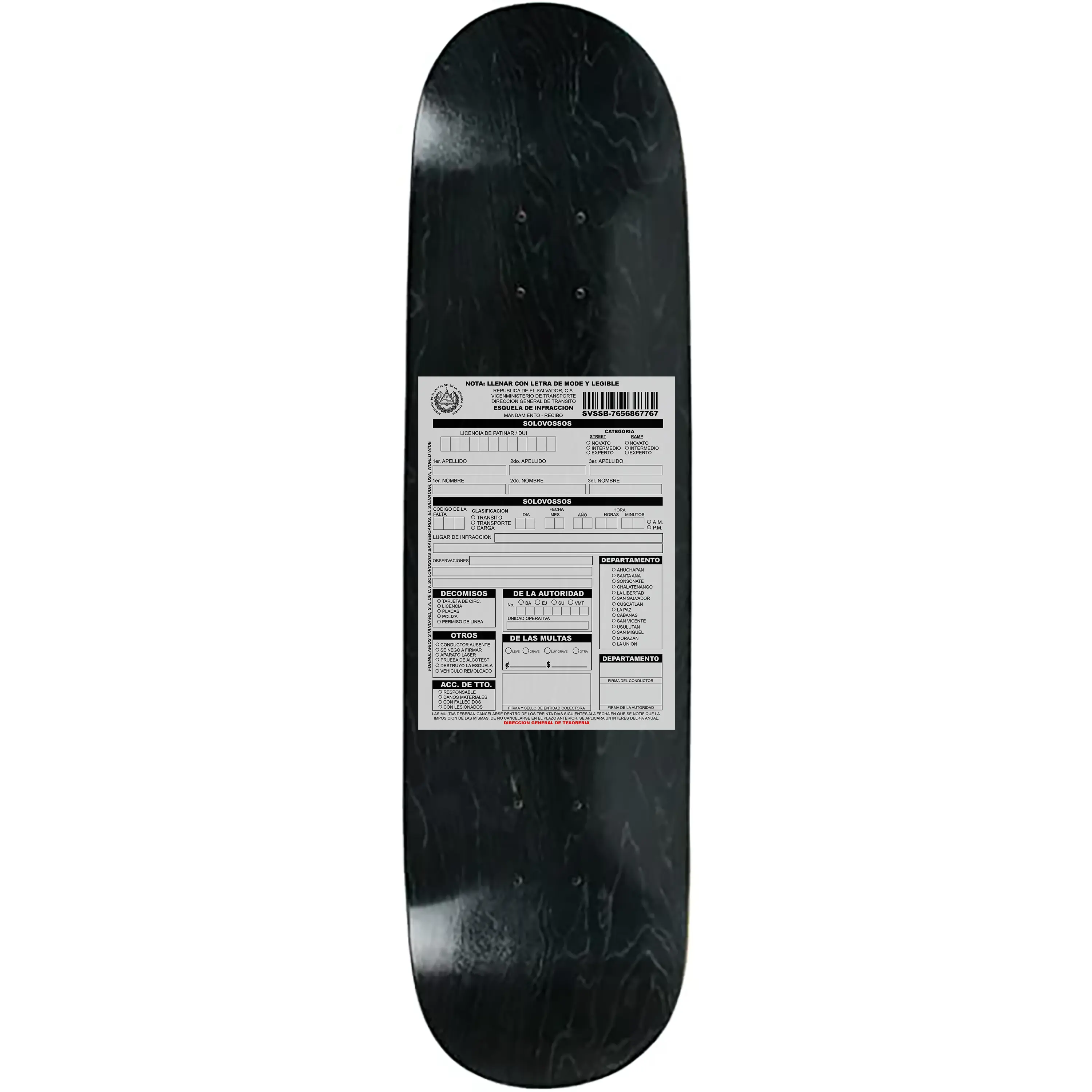 Solo Vos Sos Canadian Maple Medium Concave Skateboard, Sports & Outdoor Leisure Recreation Equipment
