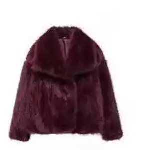 Plush Winter Fashion Coat