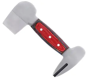 Farrier Hoof Buffer Stainless Steel with Special Handle Antique