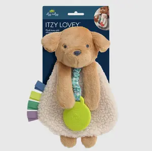 Itzy Lovey™ Plush And Teether Toy // Puppy
