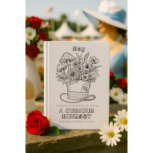 May - A Curious Mindset - The Goal-Getter Edition (Spring Momentum)'Storybook Journeys' themed editions - Hardcover