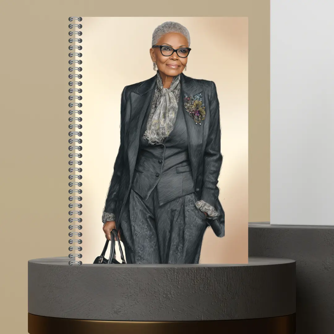 33. Cream - Dark Grey Suit 