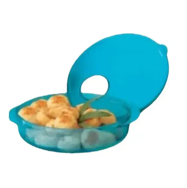 Teal Round Crystalware 800ml